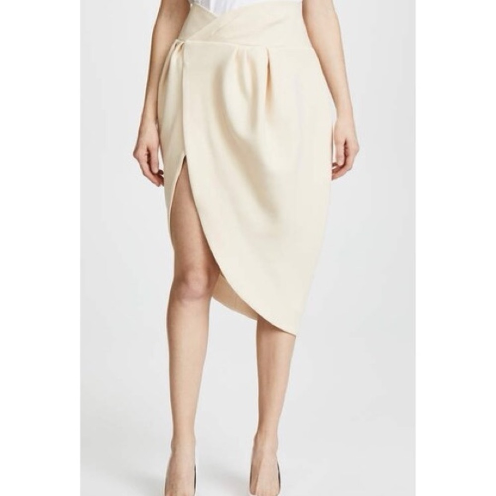 Jacquemus Cream La Bomba Skirt